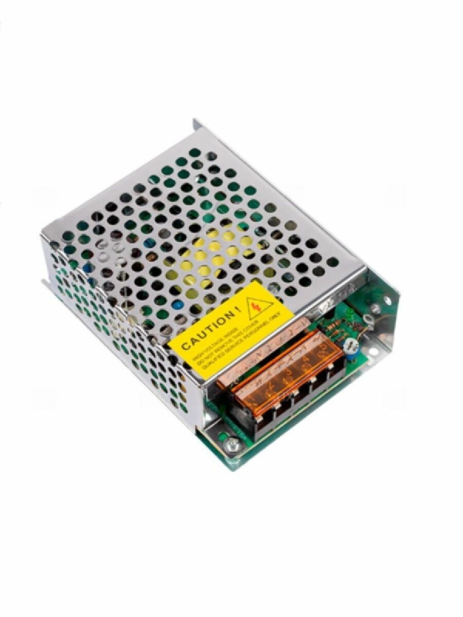 Блок питания ATIХ AT-PS-1205М (V1), 5 A, 60Вт, IP20, металл, защита от КЗ, бронза — фото 1