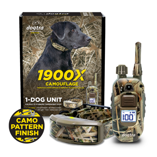 DOGTRA Ошейник дистанционный Dogtra 1900S camo для дрессировки собак, до 1200 м
