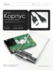 Корпус для жесткого диска и SSD, USB 3.0, из прозрачного пластика