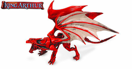 Конструктор Mega Bloks 96113 King Arthur Дуэль Гевейна с драконом — фото 1