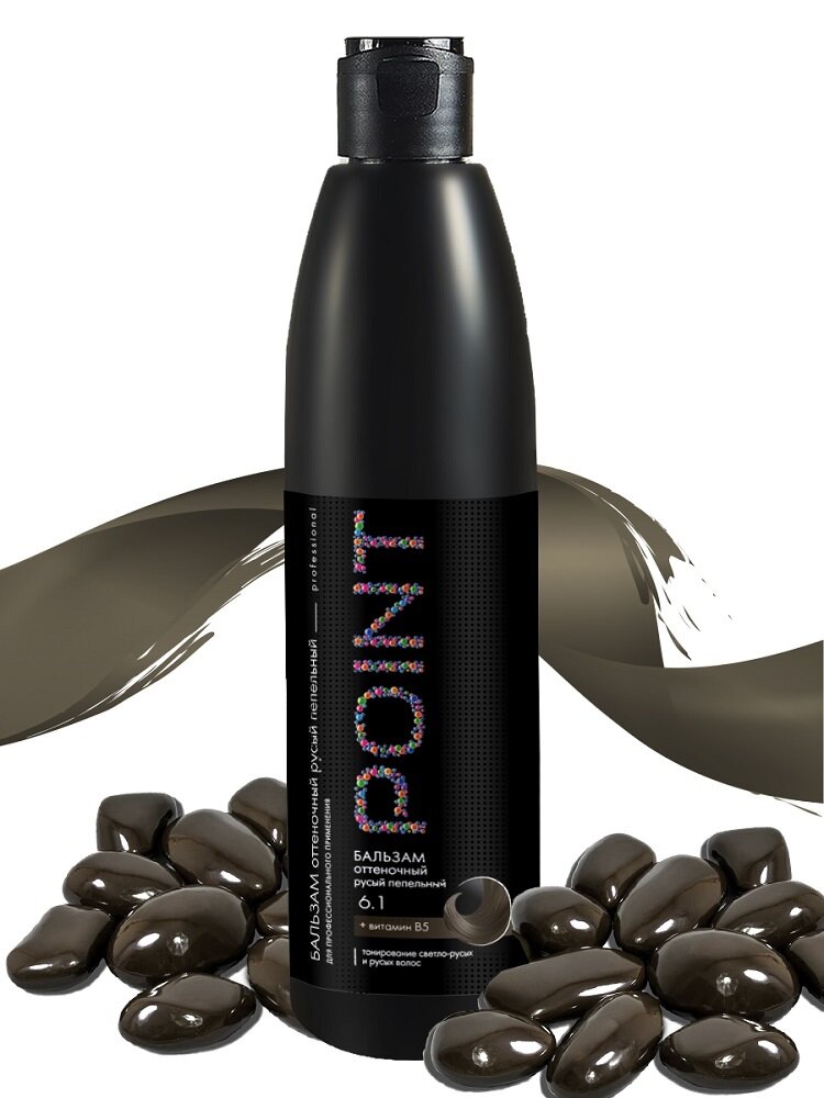 POINT  Бальзам для волос Оттеночный  Русый пепельный  6 1   300 мл