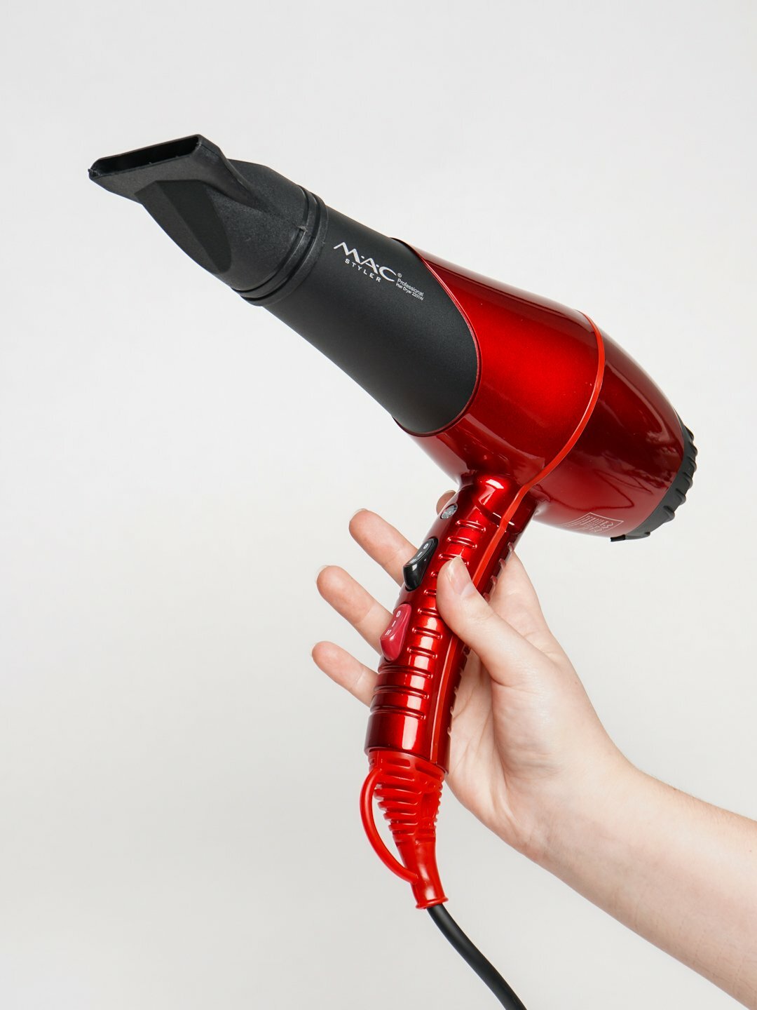 Профессиональный фен для волос MAC styler MC-9900, для сушки и укладки с ионизацией