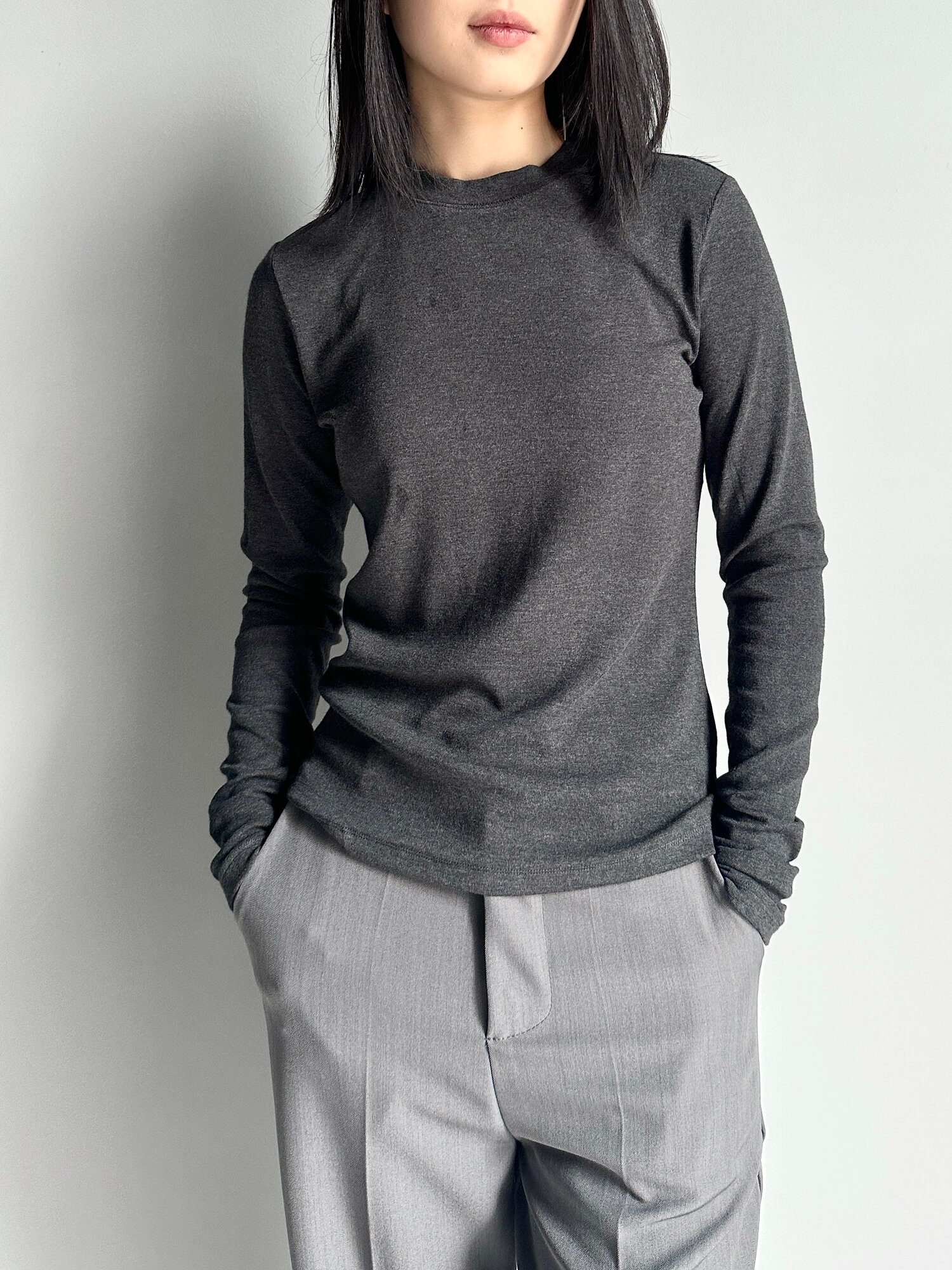 Лонгслив Бордовый, черный, синий, серый, белый