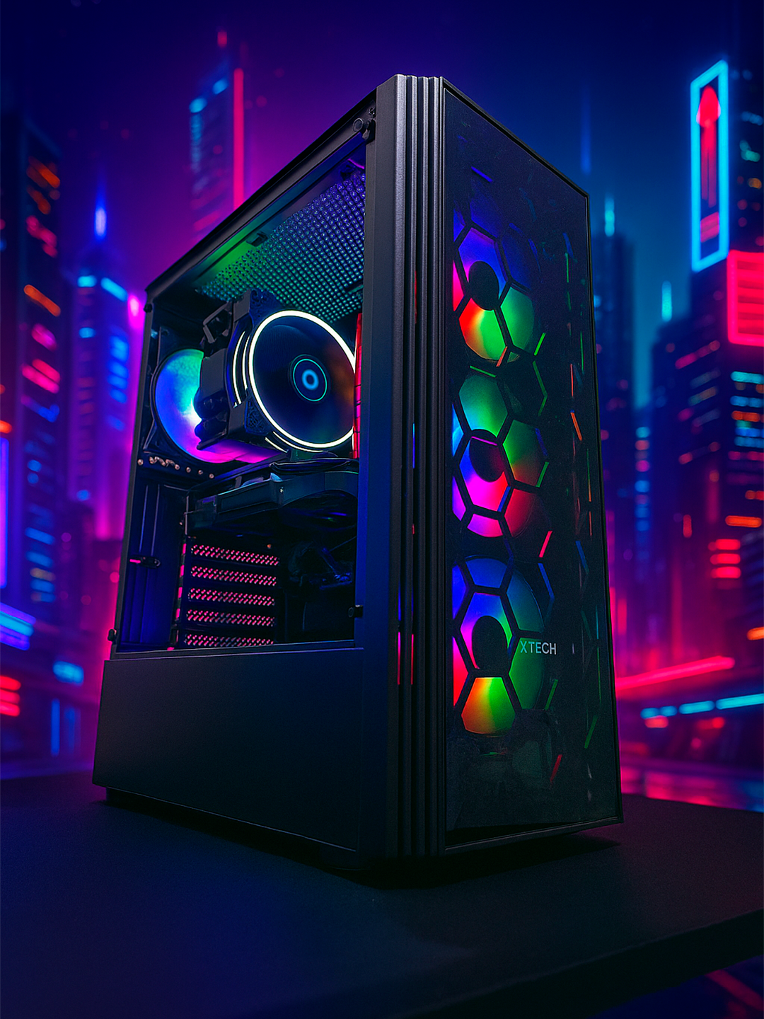 Игровой компьютер | i7-10700 | GTX 1660 Super | 16GB DDR4 | SSD 500GB | RGB дизайн