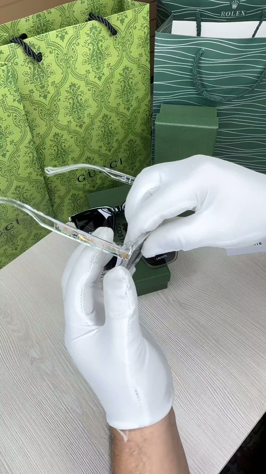 Солнцезащитные очки , белый — фото 1