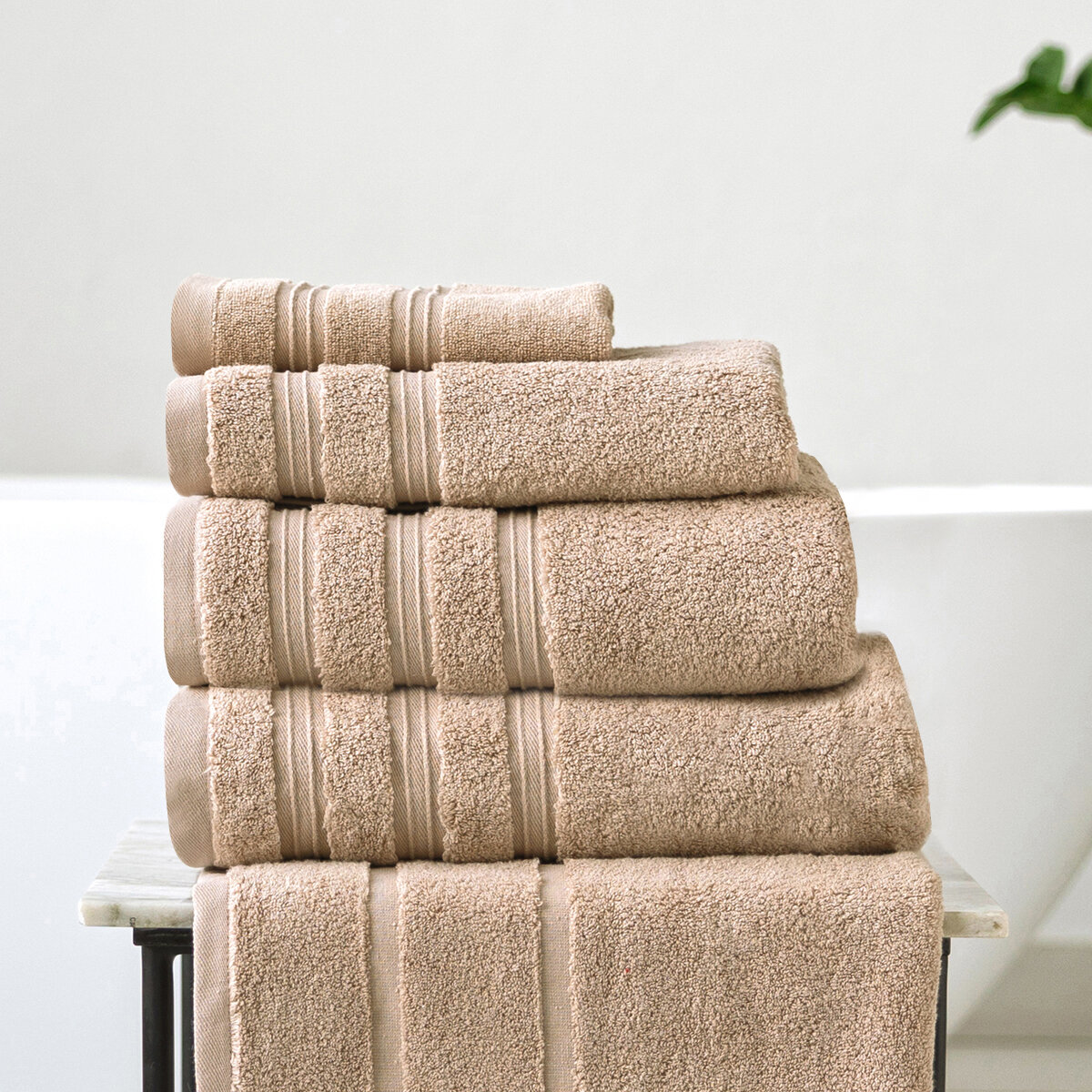 Махровое полотенце premier beige размер 50 x 90 см