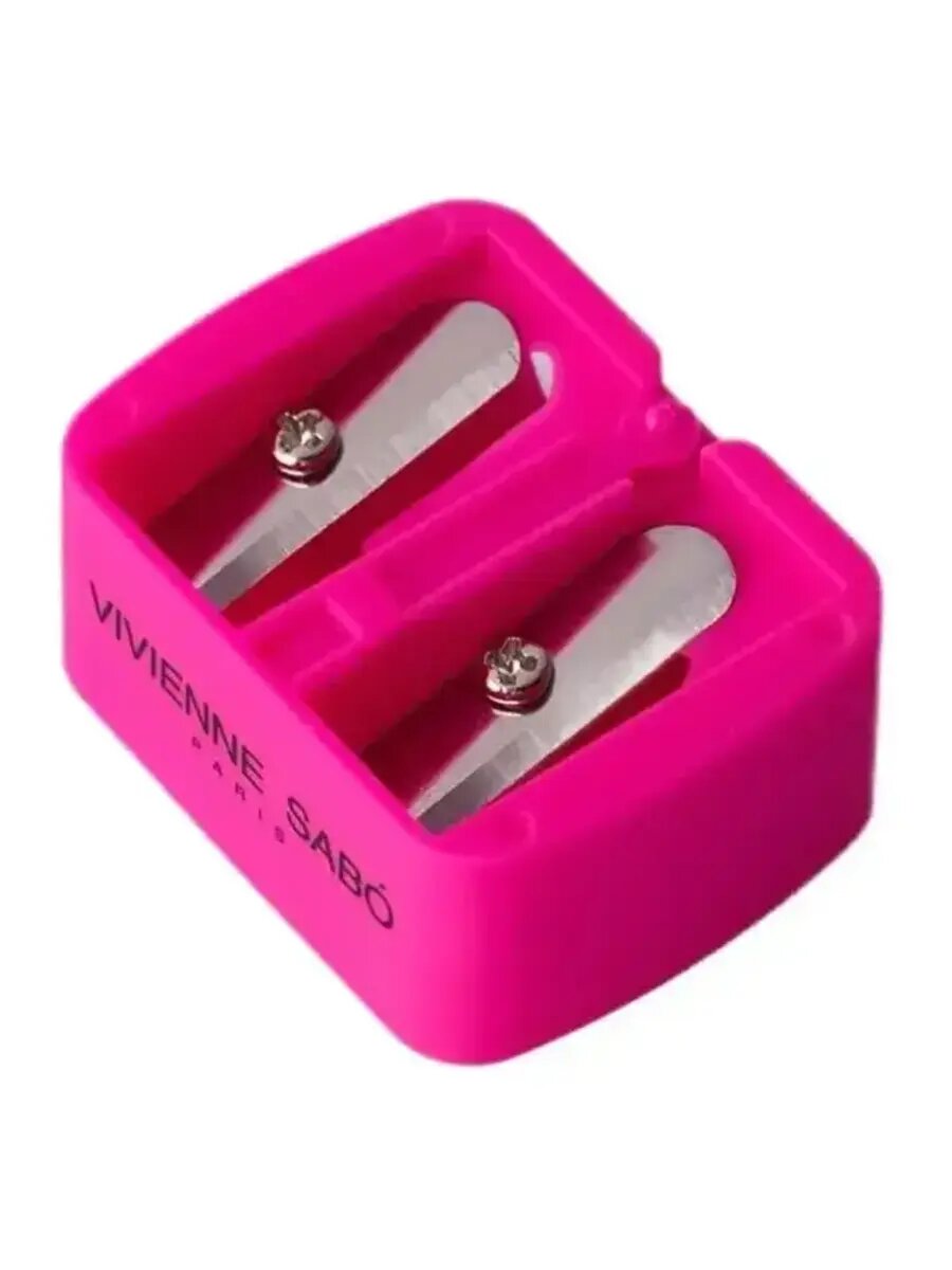 Точилка Vivienne Sabo Pencil Sharpener Duo/Taille-Crayon, косметическая двойная, 1 шт