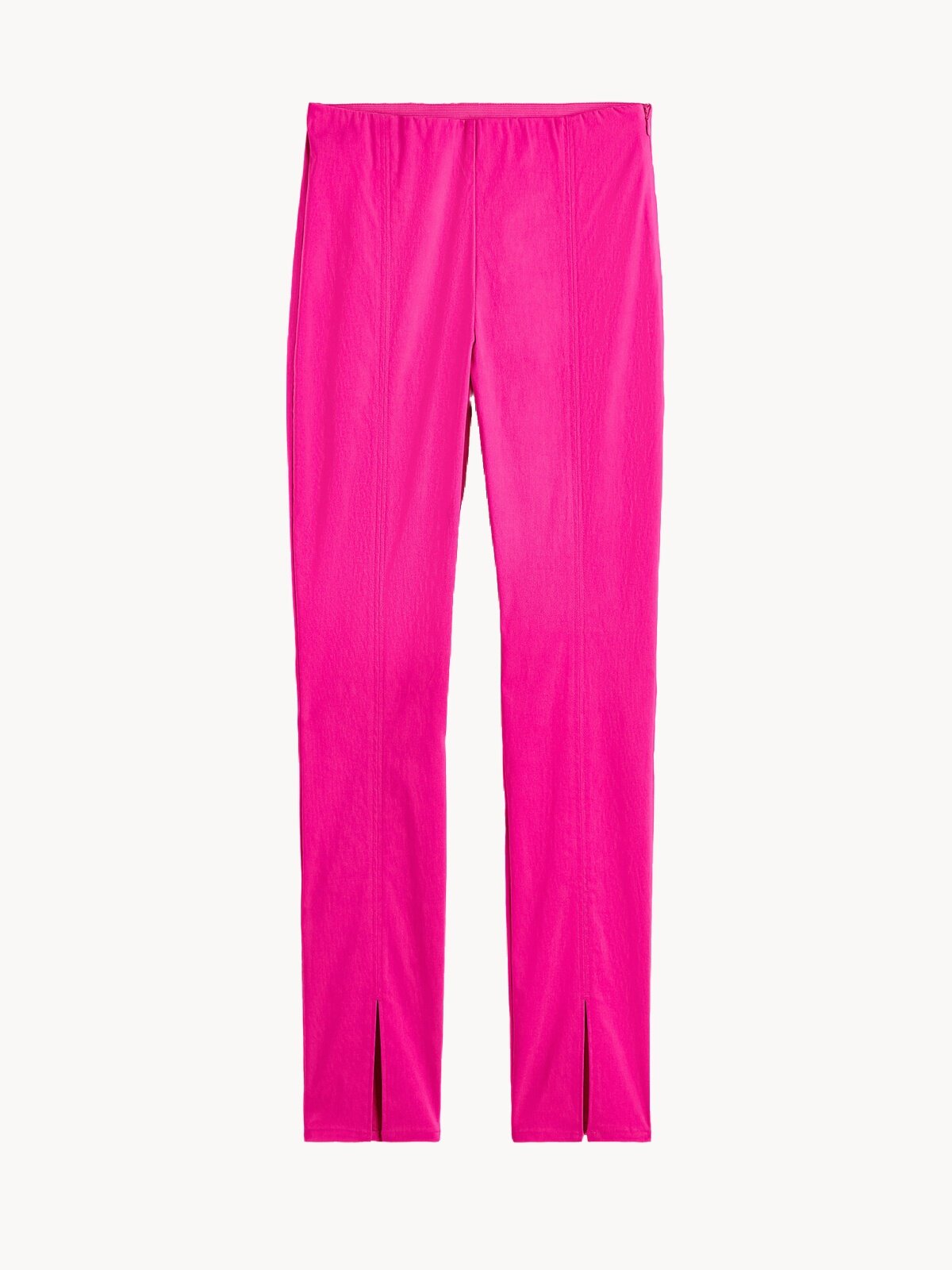 Брюки дудочки H&M, размер 40, розовый,