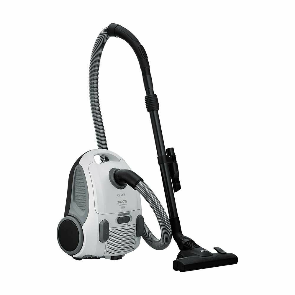 Пылесос Artel VCB 0120, мощность 2000 Вт, объем пылесборника 3,5 л, белый