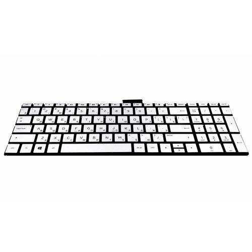 Клавиатура для HP 15s-fq2000ur ноутбука с подсветкой