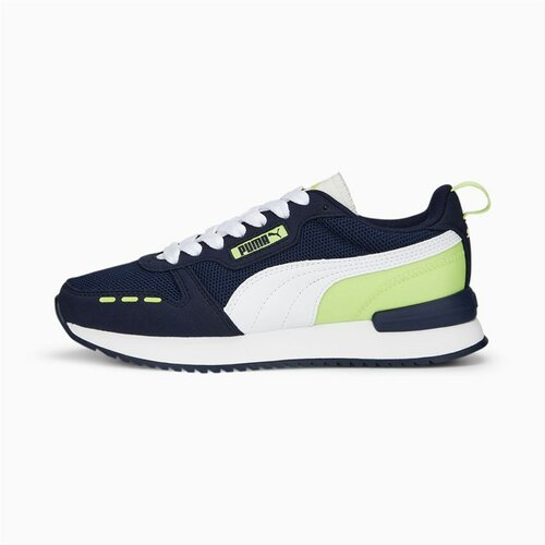 Кроссовки PUMA R78 Jr, размер 3 UK, синий, белый