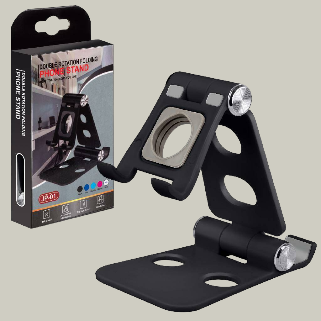 фото Настольный держатель JP-01 Черный , Настольная регулируемая подставка держатель для телефона