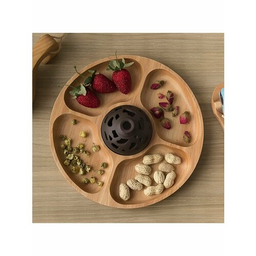 Менажница деревянная 5 секций 990₽