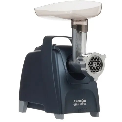 Мясорубка аксион М61.01 темно-синий