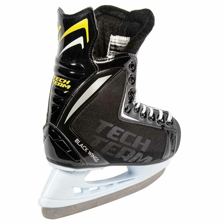 Хоккейные коньки TECH TEAM Black Wings р.37 NN001708 NN001708