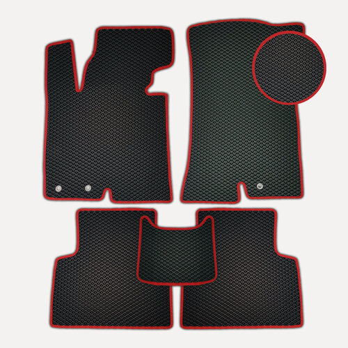 Изображение товара Коврики EVA (ЭВА, Ева) для Mazda 6 (GG) 2002 - 2008 / Мазда 6 ГГ / автоковрики EVAGoods