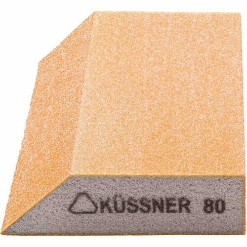 Брусок шлифовальный KUSSNER Р120, трапеция Soft, 125x90x25 мм 1000-250120