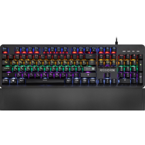 Клавиатура Defender Reborn GK-165DL RU anti-ghost радужная механическая 259900₽