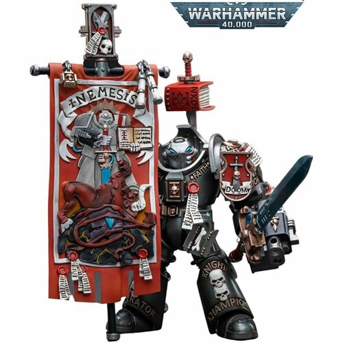 Фигурка подвижная Grey Knights Terminator Retius Akantar 1/18 Warhammer 40000 подвижная фигурка joytoy warhammer 40000 grey knights grand master voldus