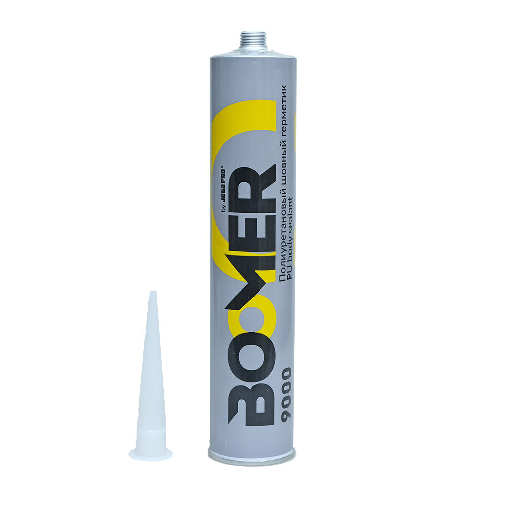 BOOMER BM-9000 полиуретановый кузовной герметик для швов белый, 310 мл