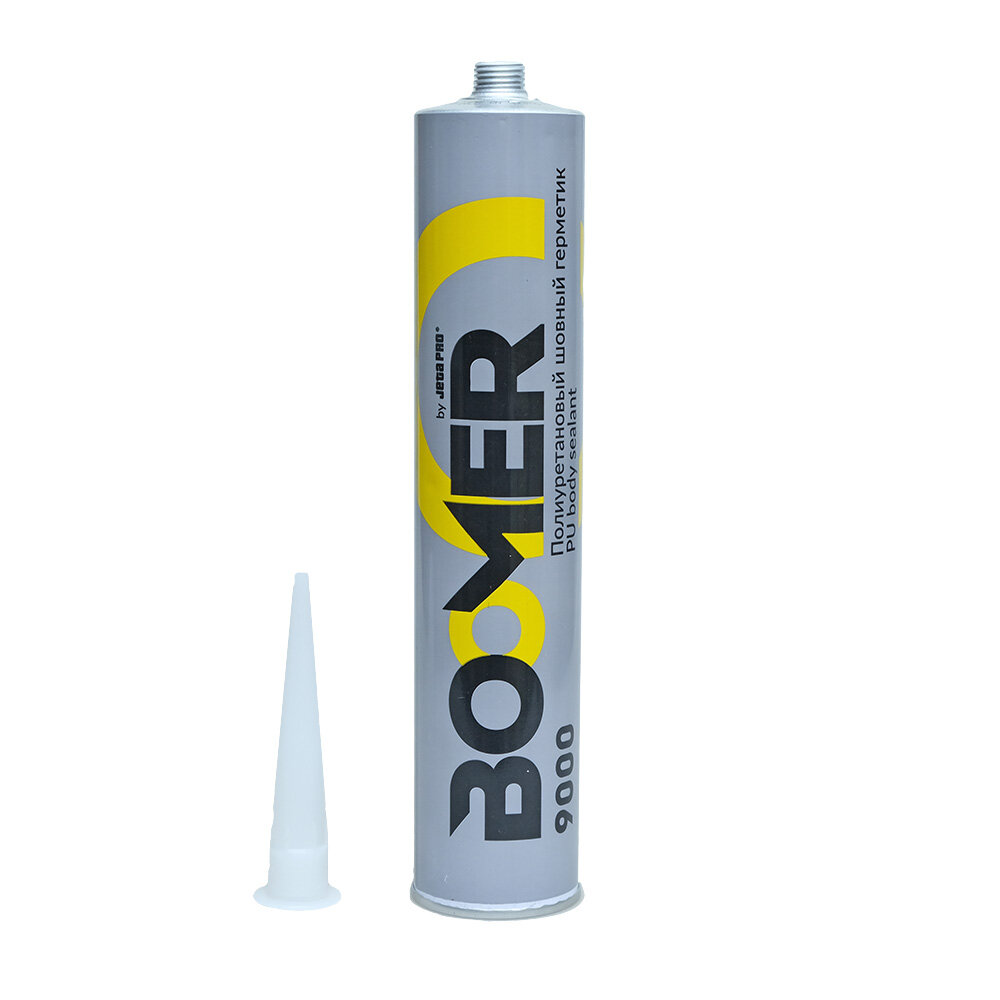BOOMER BM-9000 полиуретановый кузовной герметик для швов белый 310 мл