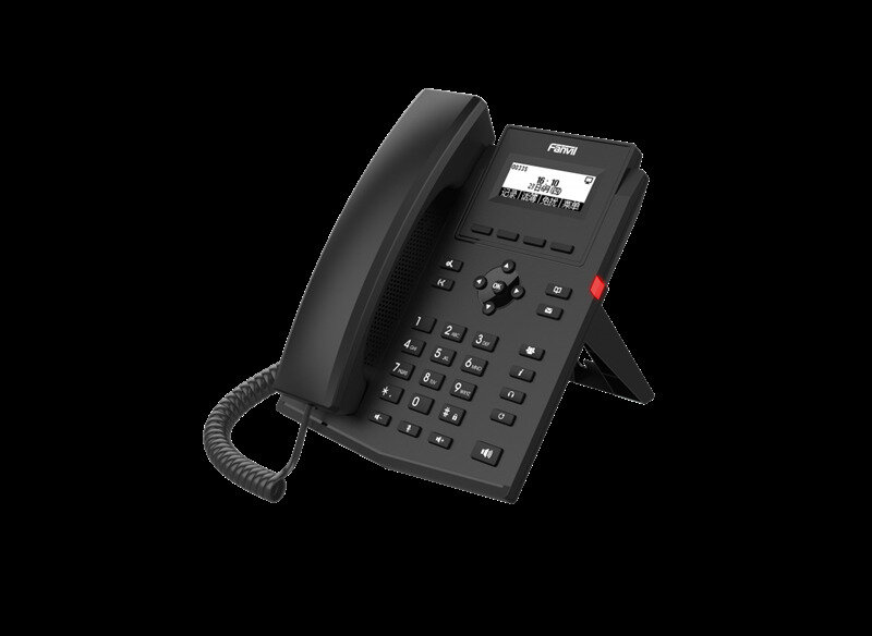 Телефон VoiceIP Fanvil 2xEthernet 10/100/1000, LCD 128x48, дисплей 2,3, 2 аккаунта SIP, G722, Opus, Ipv-6, порт для гарнитуры, книга на 1000 зап - фото №4