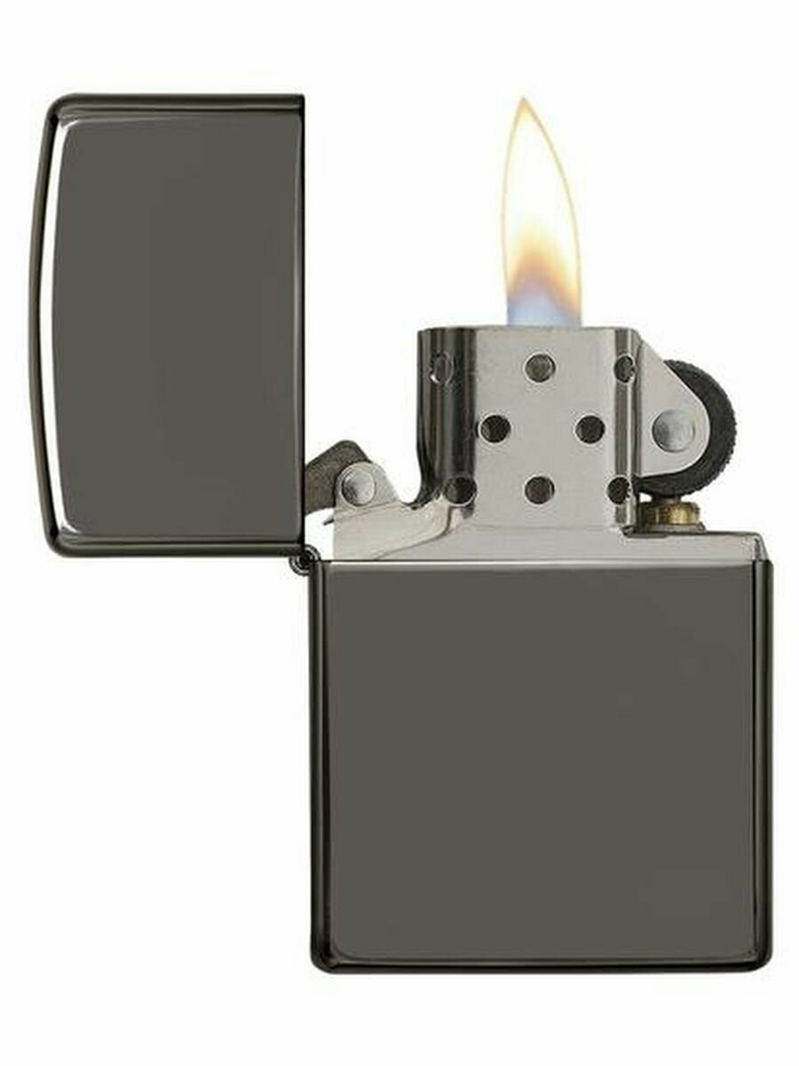 Зажигалка Zippo 150 бензиновая Black Ice