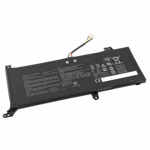 аккумуляторная батарея для ноутбука asus a412fa c21n1818 7 7v 3800mah oem Аккумулятор C21N1818-2 для Asus X412FA 7.7V 4800mAh (Тип 2) черный