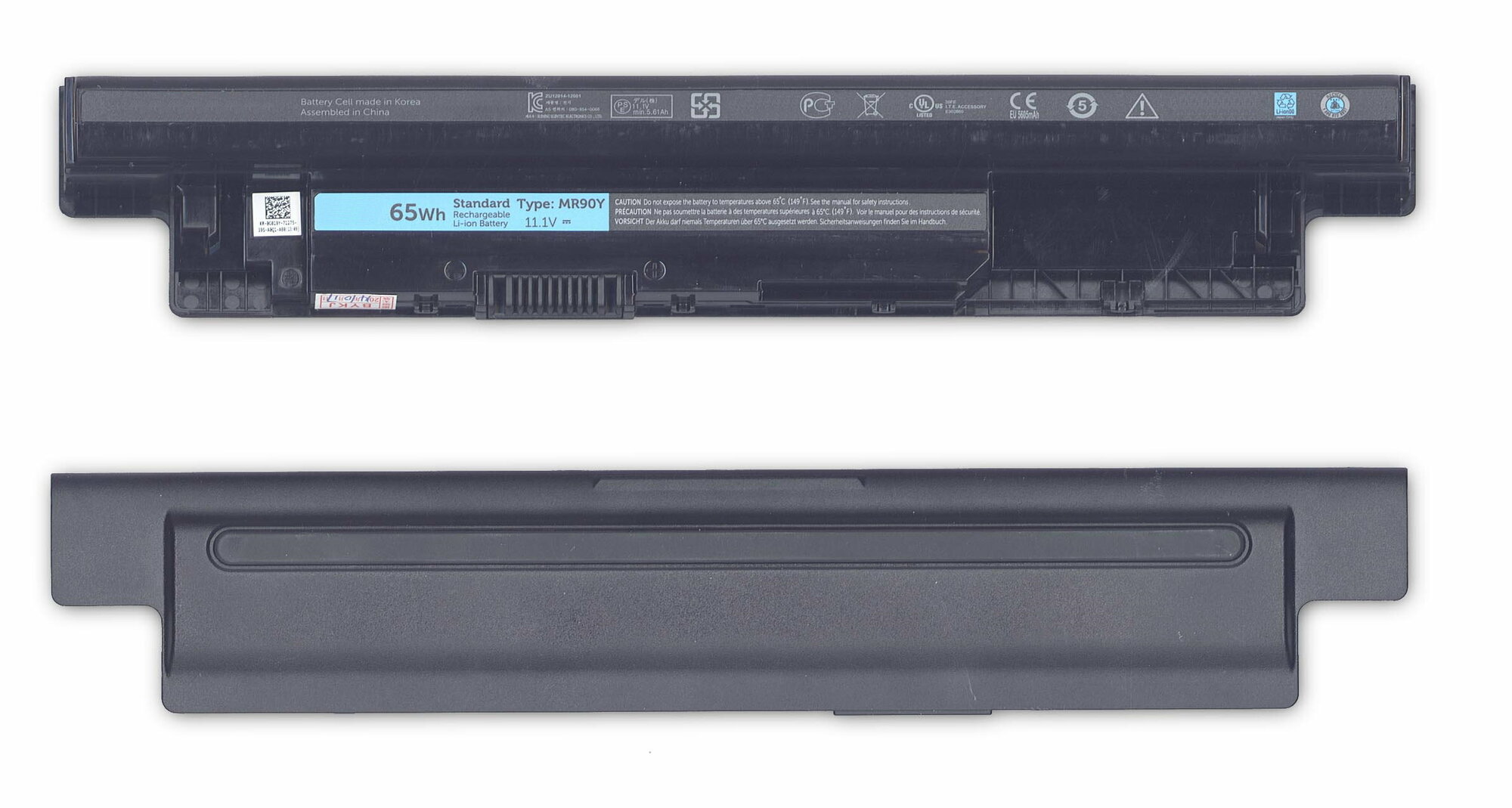 Аккумулятор MR90Y для ноутбука Dell Inspiron 14-3421 10.8V 64Wh (5700mAh) черный