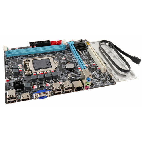 Материнская плата Azerty MB-H55 LGA1156 microATX OEM процессоры intel процессор slc3m intel 1733mhz