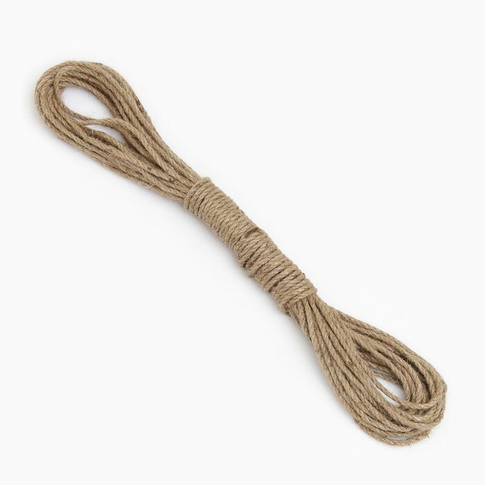 фото Канат джутовый крученый 4 мм, локоть (20м)