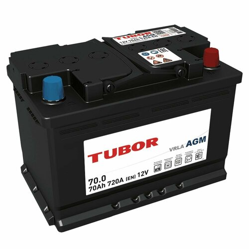 Аккумулятор TUBOR AGM 60 0(R+)