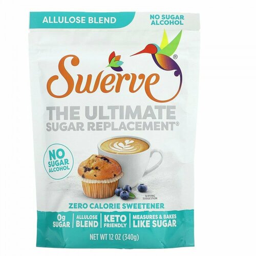 Swerve, The Ultimate Sugar Replacement, Allulose Blend, 12 oz (340 g)