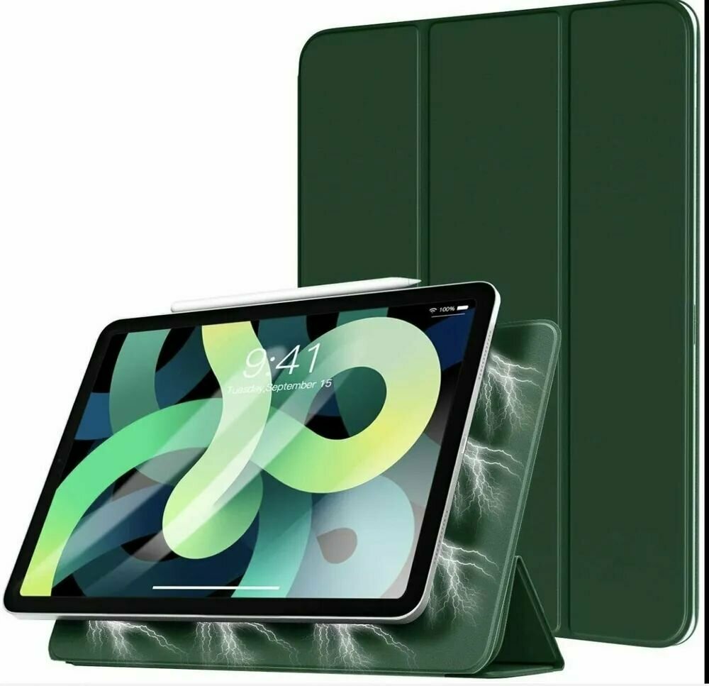 Чехол-книжка iPad 10 (2022) 10.9 Smart Case (Pencil) зеленый