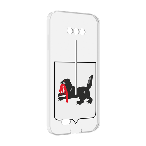 Чехол MyPads герб-игркутской-области для Doogee S41 / S41 Pro задняя-панель-накладка-бампер
