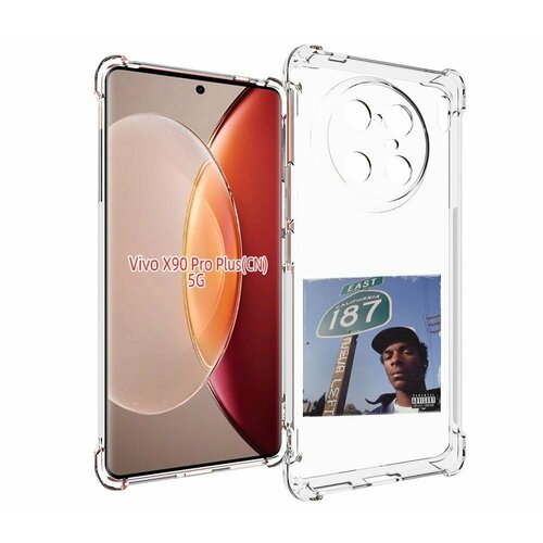 Чехол MyPads Snoop Dogg NEVA LEFT для Vivo X90 Pro Plus задняя-панель-накладка-бампер чехол mypads snoop dogg neva left для vivo x80 задняя панель накладка бампер