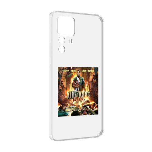Чехол MyPads 50 Cent - King Kong Returns для Xiaomi 12T Pro задняя-панель-накладка-бампер чехол mypads 50 cent king kong returns для xiaomi 12t redmi k50 ultra задняя панель накладка бампер