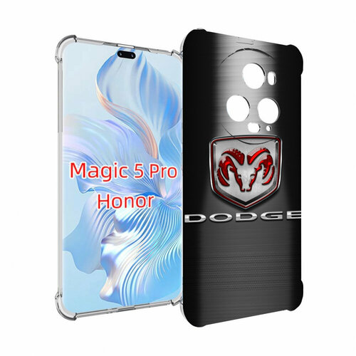 Чехол MyPads dodge додж 1 мужской для Honor Magic 5 Pro задняя-панель-накладка-бампер чехол mypads dodge 2 мужской для honor 70 pro 70 pro plus задняя панель накладка бампер