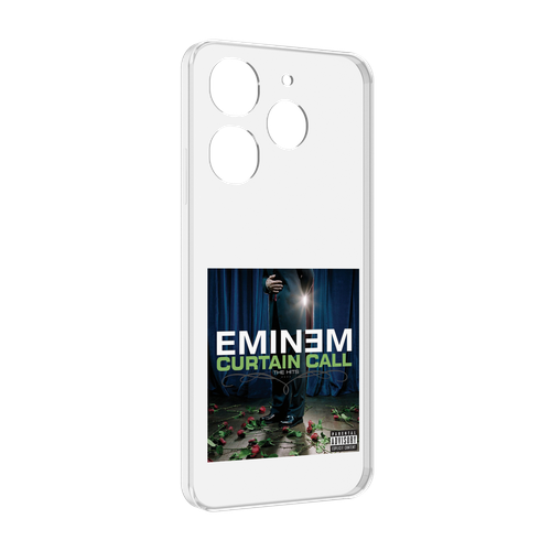 Чехол MyPads Eminem CURTAIN CALL, THE HITS для Tecno Spark 10 Pro задняя-панель-накладка-бампер чехол mypads eminem curtain call the hits для vivo x90 pro plus задняя панель накладка бампер