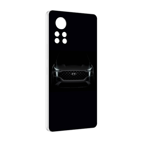 Чехол MyPads Hyundai хендай 2 для Infinix Note 12 i X667 задняя панель накладка бампер