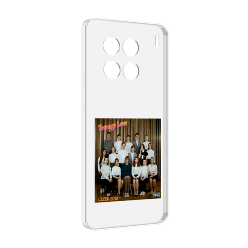 Чехол MyPads Teenage Love LIZER для Vivo X90 Pro задняя-панель-накладка-бампер