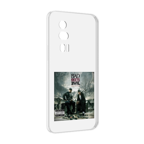 Чехол MyPads Eminem BAD MEETS EVIL – HELL THE SEQUEL для Xiaomi Redmi K60 задняя-панель-накладка-бампер