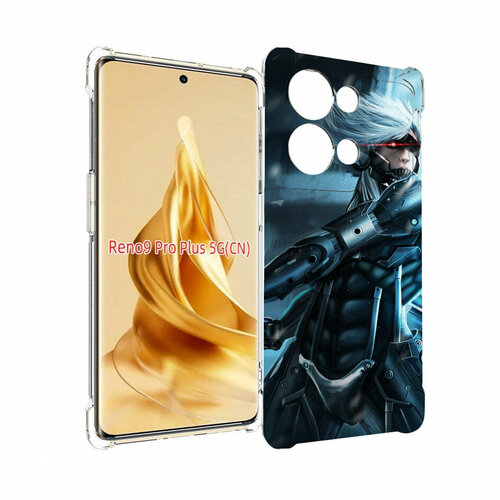 Чехол MyPads Metal Gear Rising Revengeance для OPPO Reno 9 Pro + Plus задняя-панель-накладка-бампер чехол mypads metal gear rising revengeance для motorola edge plus задняя панель накладка бампер