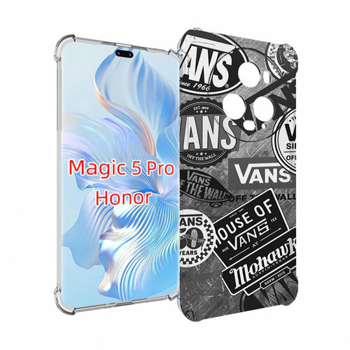 Чехол MyPads Ванс-постер для Honor Magic 5 Pro задняя-панель-накладка-бампер чехол mypads ванс постер для honor x40 задняя панель накладка бампер