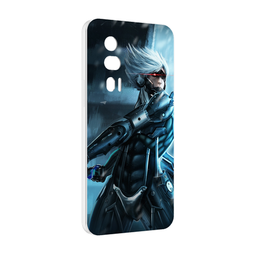 чехол mypads metal gear rising revengeance для xiaomi 12t redmi k50 ultra задняя панель накладка бампер Чехол MyPads Metal Gear Rising Revengeance для Xiaomi Redmi K60 задняя-панель-накладка-бампер