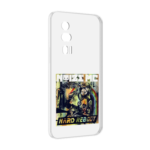 Чехол MyPads Hard Reboot Noize MC для Xiaomi Redmi K60 задняя-панель-накладка-бампер