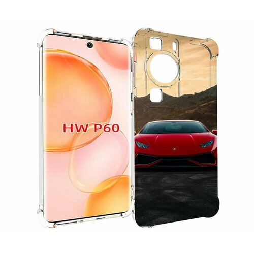 Чехол MyPads lamborghini ламборгини 1 мужской для Huawei P60 задняя-панель-накладка-бампер чехол mypads lamborghini ламборгини 1 мужской для realme c55 задняя панель накладка бампер