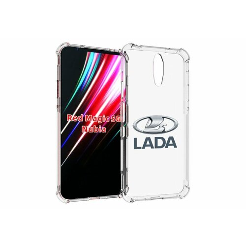 Чехол MyPads Lada-ваз-4 мужской для ZTE Nubia Red Magic 1 5G задняя-панель-накладка-бампер чехол mypads bmw 4 мужской для zte nubia red magic 1 5g задняя панель накладка бампер