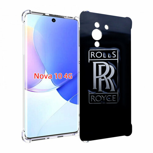 Чехол MyPads Rolls-Royce-ролс-ройс-3 мужской для Huawei Nova 10 задняя-панель-накладка-бампер