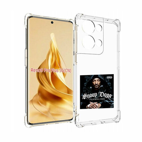 Чехол MyPads Snoop Dogg CALIFORNIA TIMES для OPPO Reno 9 Pro + Plus задняя-панель-накладка-бампер чехол mypads snoop dogg california times для oppo reno 9 reno 9 pro задняя панель накладка бампер